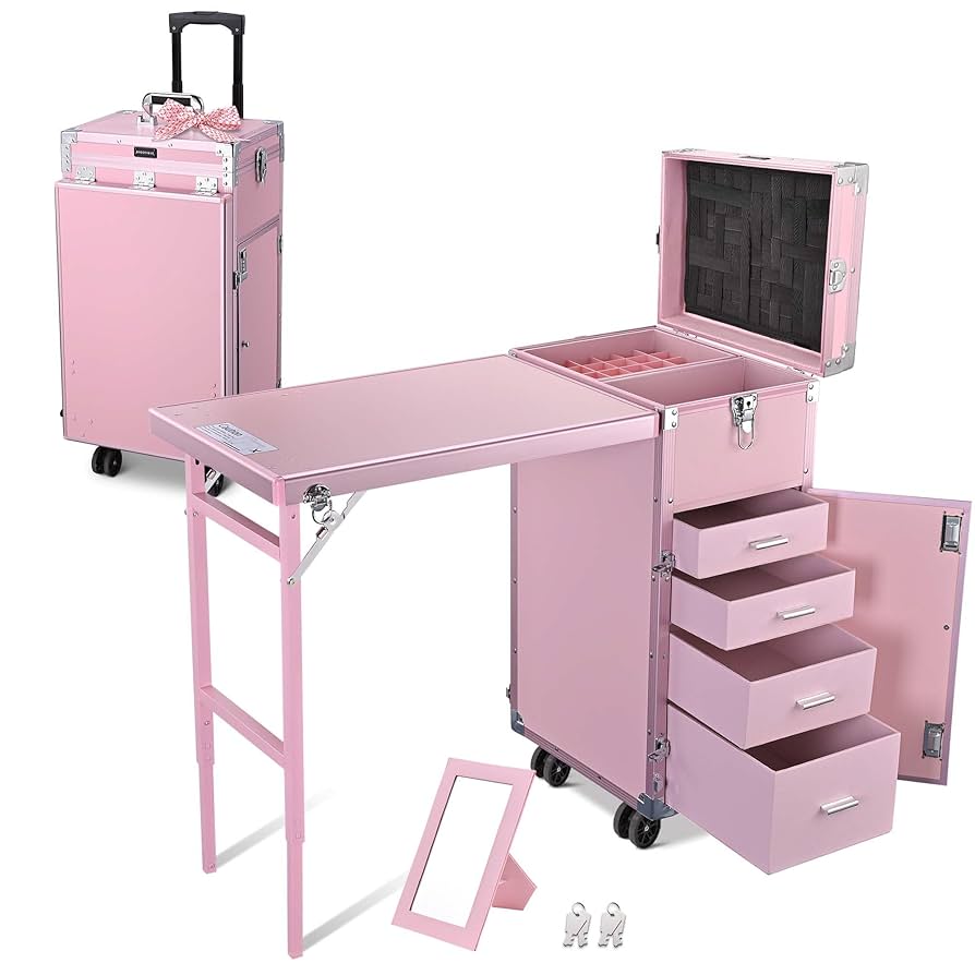 Amazon.co.jp: BYOOTIQUE 折りたたみ みドレッサー 取り外し可能